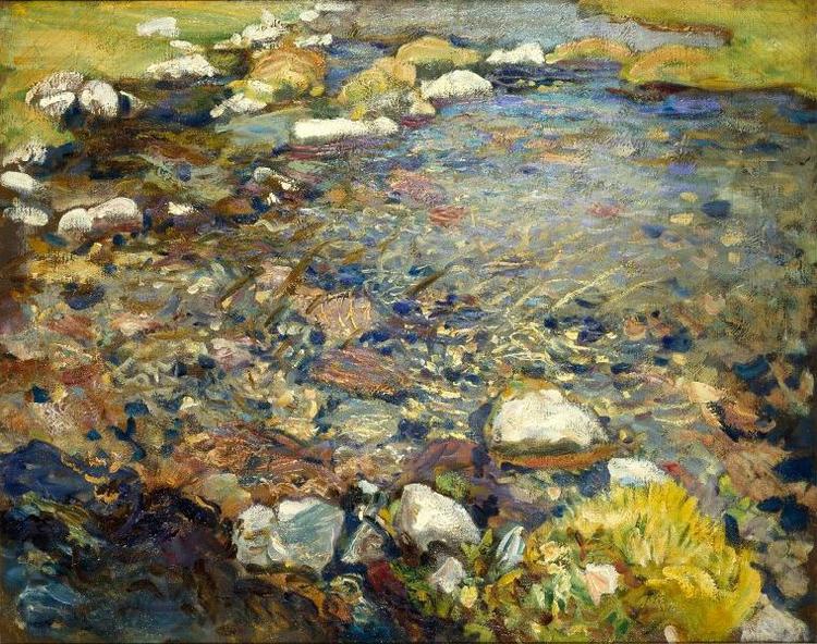 John Singer Sargent Val d'Aosta Norge oil painting art